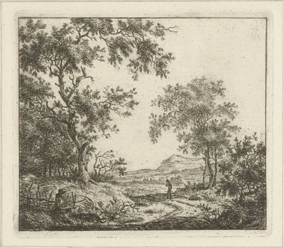 製図工と歩行者のいる風景 六景（連載タイトル） 作： Hermanus Fock
