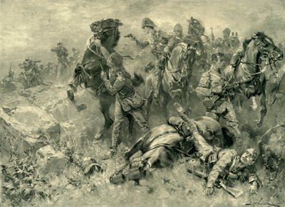 「1902 年 2 月 18 日、クリッパンでのスコッツ グレイの事故」、1902 年。 作： Hermanus Willem Koekkoek