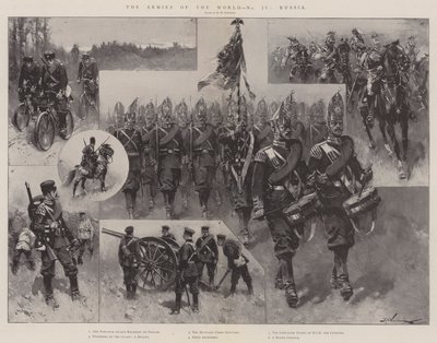 世界の軍隊、ロシア 作： Hermanus Willem Koekkoek