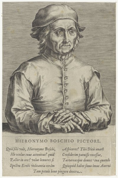 ヒエロニムス・ボスの肖像 作： Hieronymus (after) Bosch