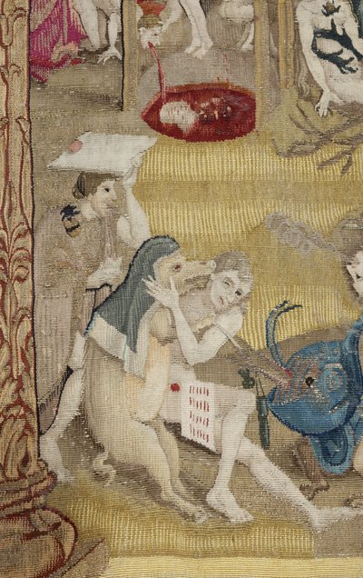 快楽の園。 約。 1560年（タペストリー） 作： Hieronymus (after) Bosch