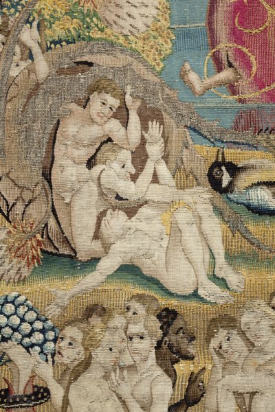快楽の園。 約。 1560年（タペストリー） 作： Hieronymus (after) Bosch