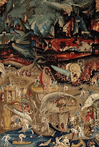 快楽の園。 約。 1560年（タペストリー） 作： Hieronymus (after) Bosch