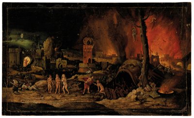 The Harrowing of Hell 作： Hieronymus (follower of) Bosch