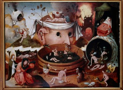 トンデイルスの幻影 作： Hieronymus (follower of) Bosch