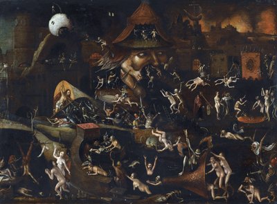 Descente aux Enfers - The Harrowing of Hell par Bosch, Hieronymus 作： Hieronymus (school of) Bosch