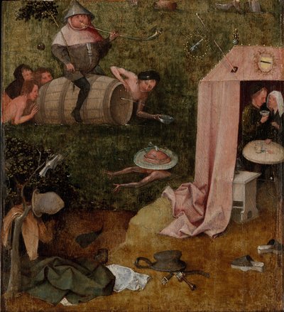 不節制の寓意 作： Hieronymus Bosch