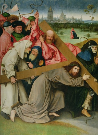 十字架を運ぶキリスト 作： Hieronymus Bosch