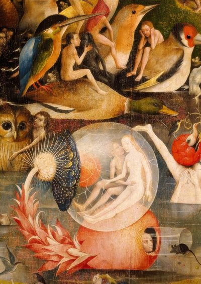 地上の喜びの庭 作： Hieronymus Bosch