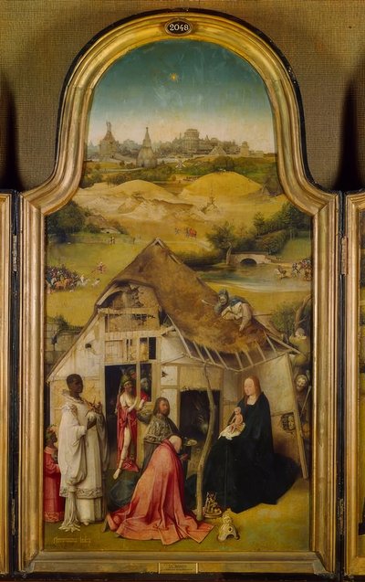 王の崇拝 作： Hieronymus Bosch