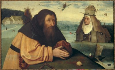 聖アントニウスの誘惑 作： Hieronymus Bosch