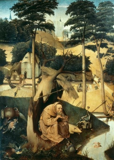 聖アントニウスの誘惑 作： Hieronymus Bosch