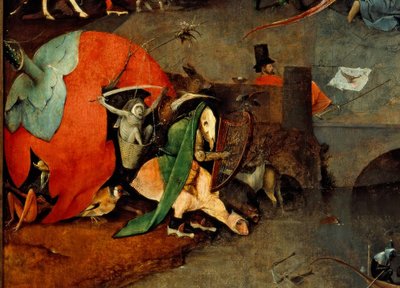 聖アントニウスの誘惑 作： Hieronymus Bosch