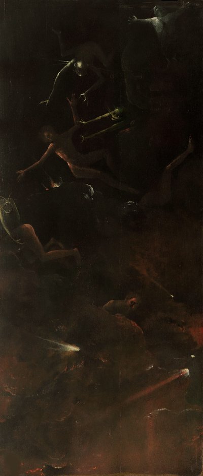 来世の 4 つのビジョン、1490 ～ 1510 年頃。 作： Hieronymus Bosch