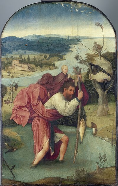 セントクリストファー 作： Hieronymus Bosch