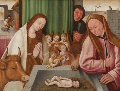 キリスト降誕、1550〜1600年頃 作： Hieronymus Bosch