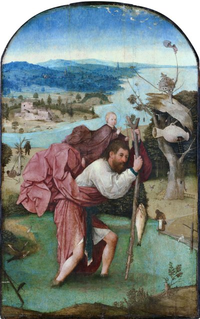 セントクリストファー 作： Hieronymus Bosch