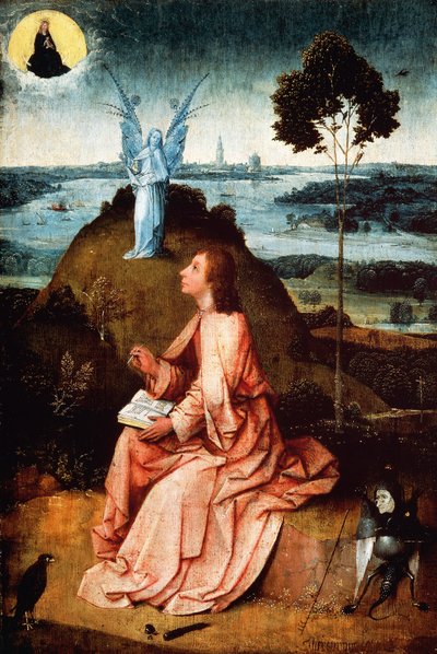 パトモス島の聖ヨハネ 作： Hieronymus Bosch