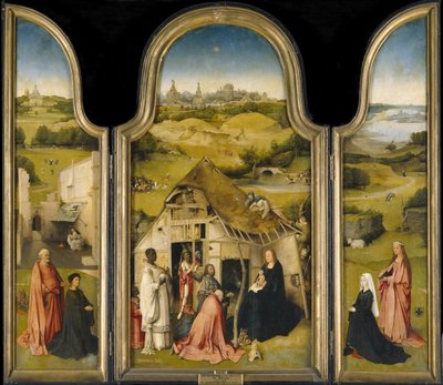 王家の礼拝c。 1495 作： Hieronymus Bosch