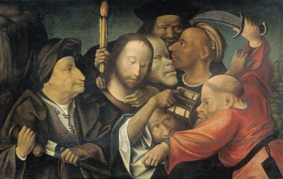 キリストの逮捕、c。 1530-50 作： Hieronymus Bosch