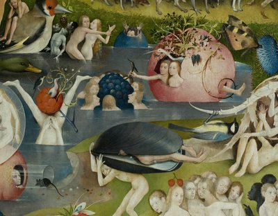 大地の恵みの庭 作： Hieronymus Bosch