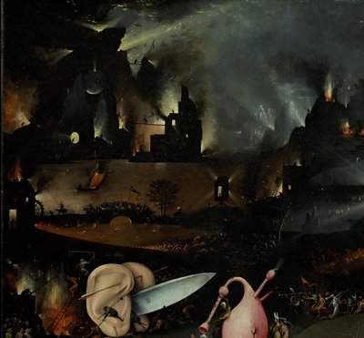 地上の喜びの庭、1490-1500 作： Hieronymus Bosch