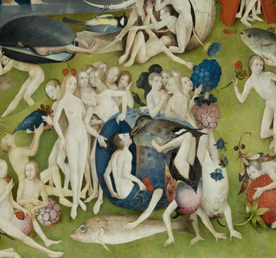 地上の喜びの庭、1490-1500 作： Hieronymus Bosch