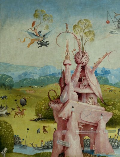 地上の喜びの庭、1490-1500 作： Hieronymus Bosch