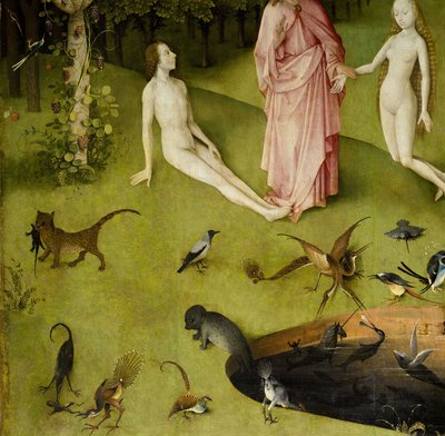地上の喜びの庭、1490-1500 作： Hieronymus Bosch