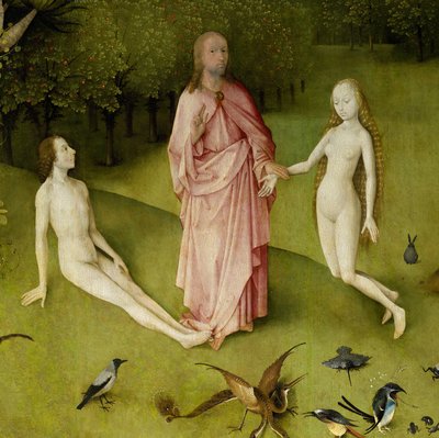 地上の喜びの庭、1490-1500 作： Hieronymus Bosch