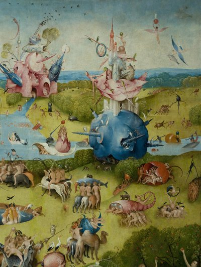 地上の喜びの庭、1490-1500 作： Hieronymus Bosch