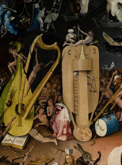 地上の喜びの庭、1490-1500 作： Hieronymus Bosch
