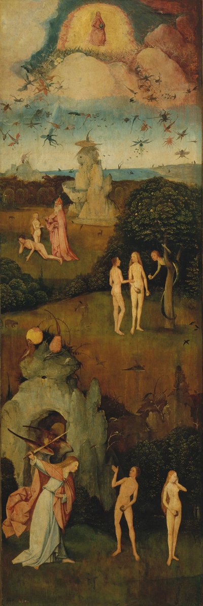 ヘイウェイントリプティク左パネルc。 1516 作： Hieronymus Bosch