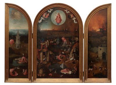 最後の審判（パネルに油彩） 作： Hieronymus Bosch