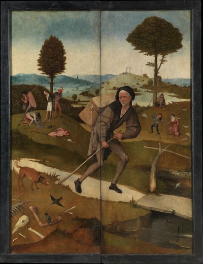 ペドラーザヘイウェイントリプティック、リバース 作： Hieronymus Bosch