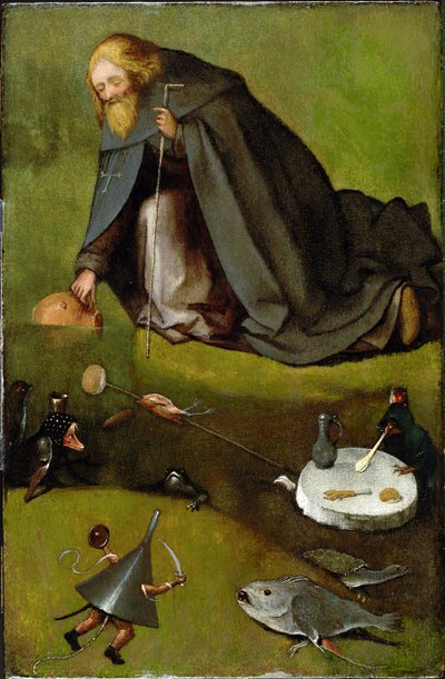 聖アンソニーの誘惑 作： Hieronymus Bosch