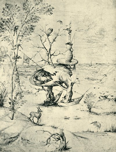 ツリーマン、c1505、1943年。 作： Hieronymus Bosch
