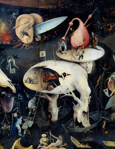 不明な画像 作： Hieronymus Bosch