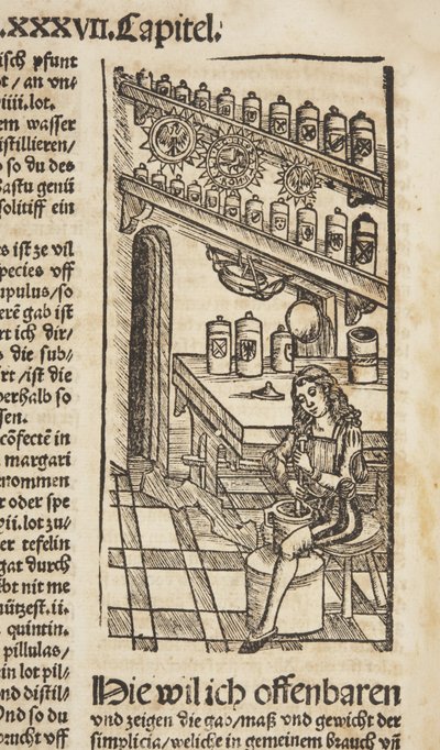 本を蒸留する 作： Hieronymus Brunschwig