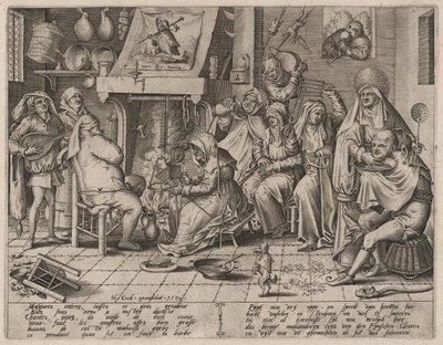 謝肉祭の火曜日 作： Hieronymus Cock