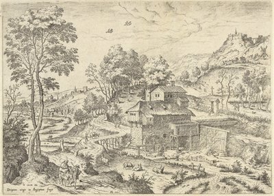 エジプトへのフライト 聖書と神話の風景 (シリーズ タイトル) 作： Hieronymus Cock