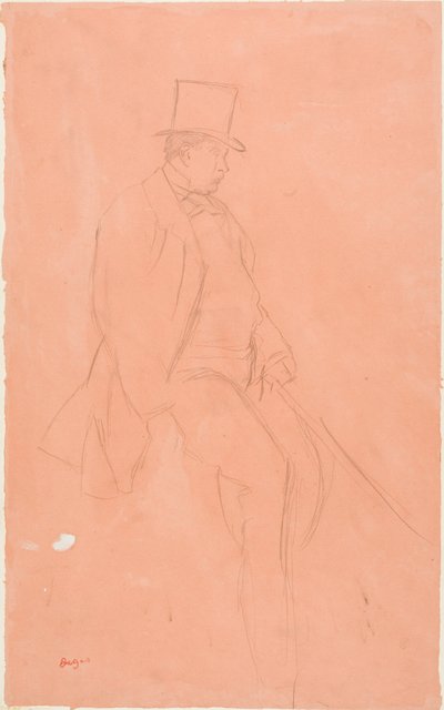 ジェントルマン・ライダー 作： Hilaire Germain Edgar Degas