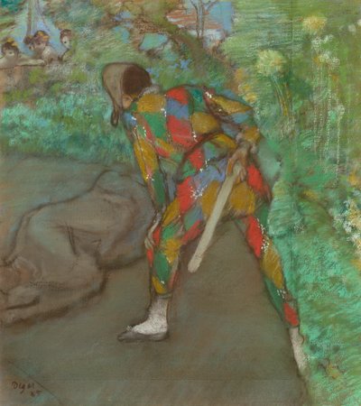 ハーレクイン 作： Hilaire Germain Edgar Degas