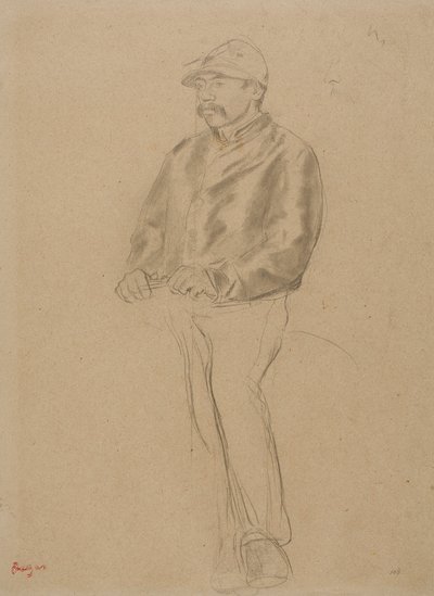 ジョッキー 作： Hilaire Germain Edgar Degas