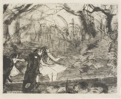 ステージIIIにて 作： Hilaire Germain Edgar Degas