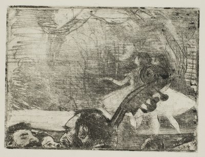 オンステージ I 作： Hilaire Germain Edgar Degas
