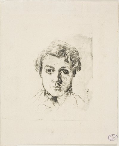 ルネ・デ・ガス、芸術家の弟 作： Hilaire Germain Edgar Degas
