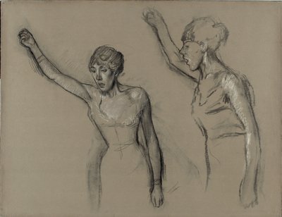 歌手の研究 作： Hilaire Germain Edgar Degas