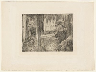 ザ・ランドレス 作： Hilaire Germain Edgar Degas