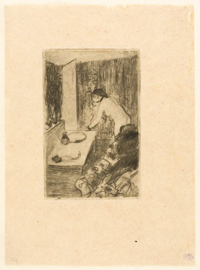 リトルドレッシングルーム 作： Hilaire Germain Edgar Degas